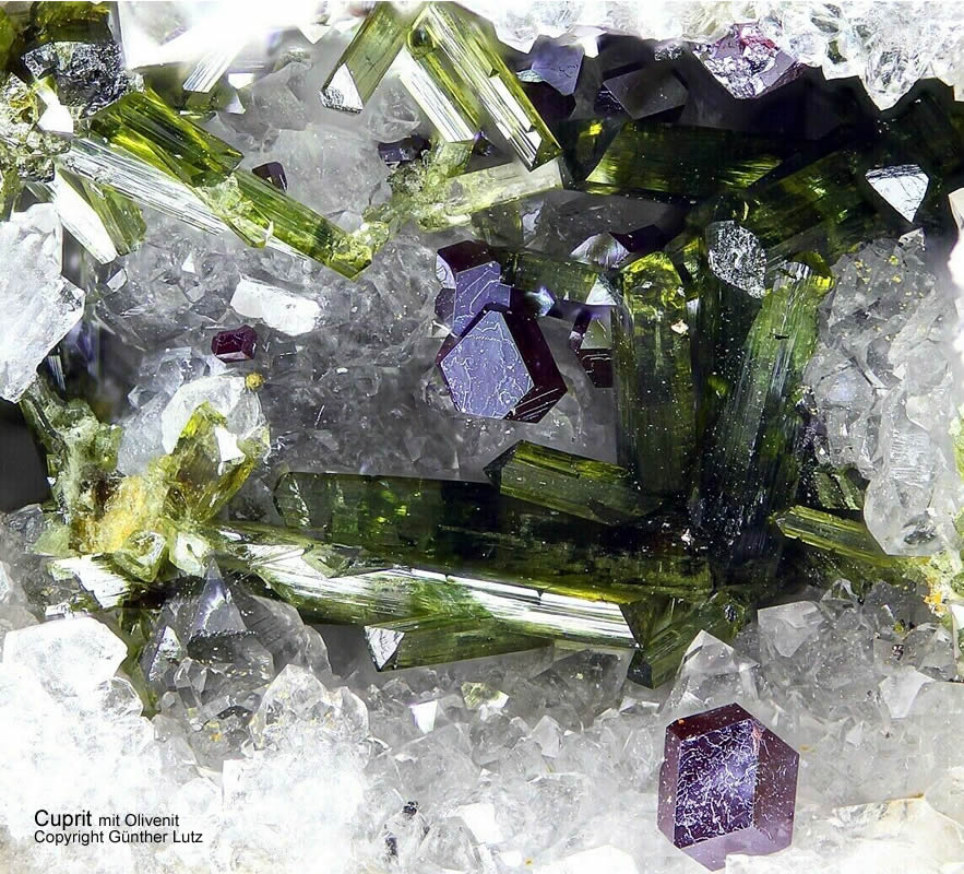 Grube Clara Mineralien Cuprit Hausach Schwarzwald