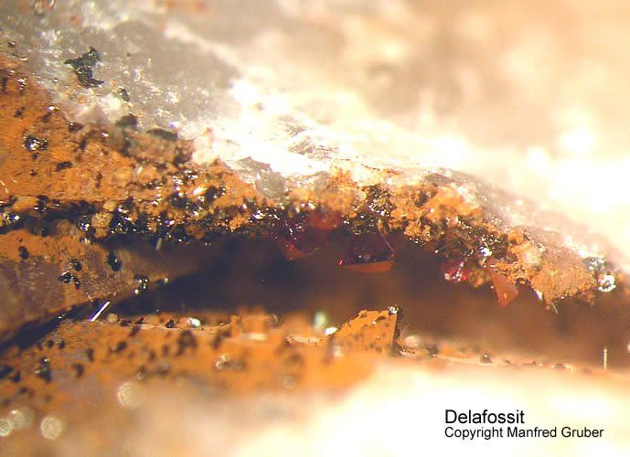 Grube Clara Mineralien Delafossit Schwarzwald