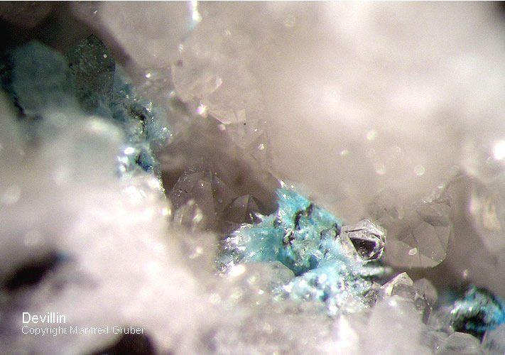 Grube Clara Mineralien Devillin Schwarzwald Wolfach