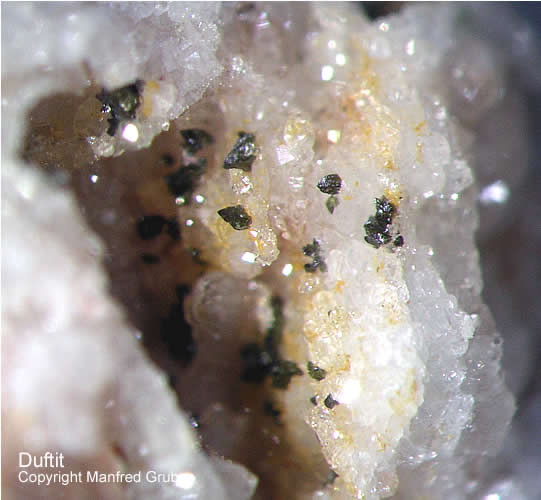 Grube Clara Mineralien Duftit Schwarzwald Hausen