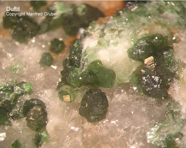 Grube Clara Mineralien Duftit Schwarzwald