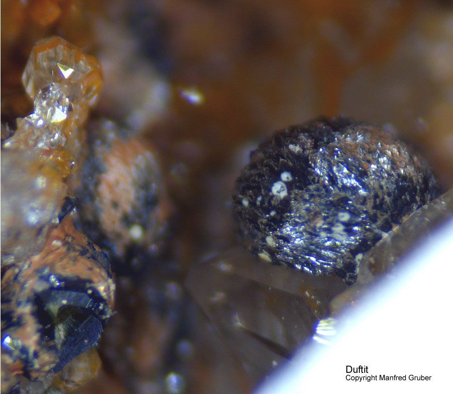 Mineralien Schwarzwald Grube Clara Duftit