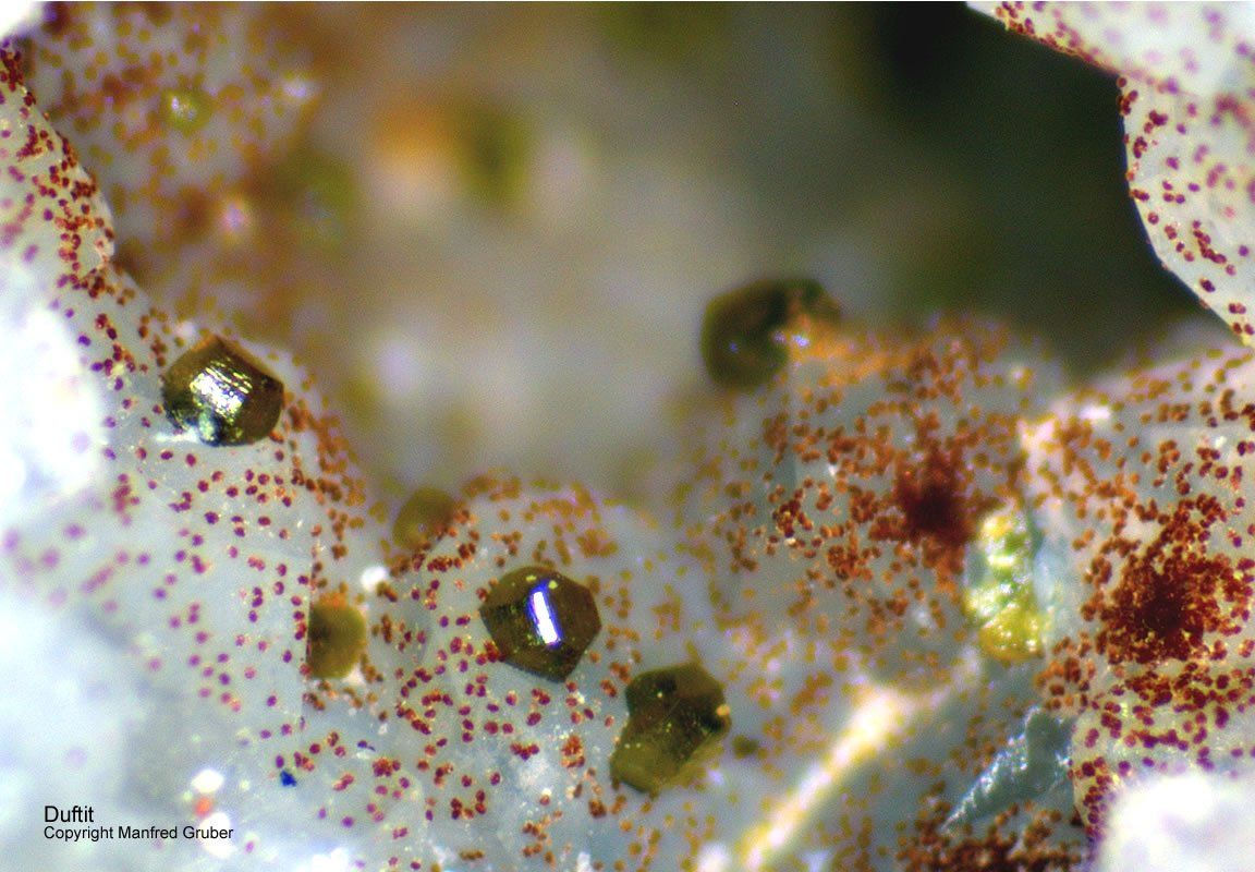 Grube Clara Mineralien Duftit Schwarzwald Hausach