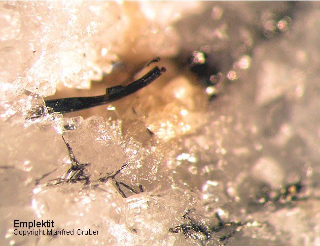 Grube Clara Mineralien Emplektit Schwarzwald