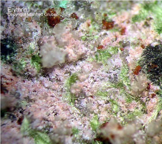 Grube Clara Mineralien Erythrin Schwarzwald