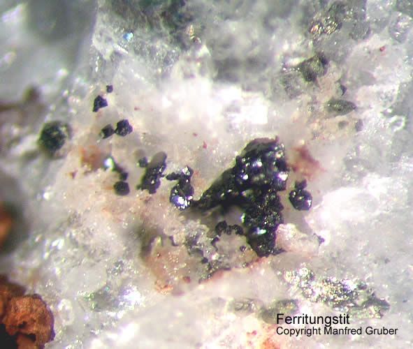 Grube Clara Mineralien Ferritungstit Schwarzwald