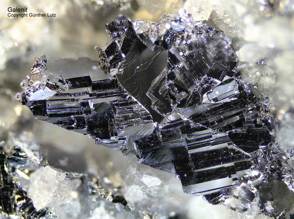 Grube Clara Mineralien Galenit Schwarzwald