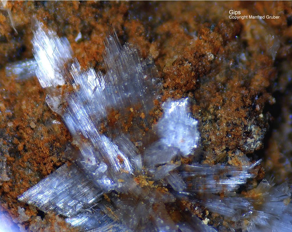Grube Clara Mineralien Gips Schwarzwald