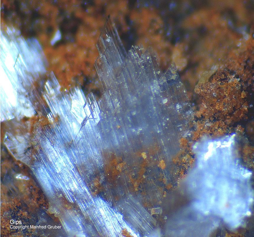 Grube Clara Mineralien Gips Schwarzwald