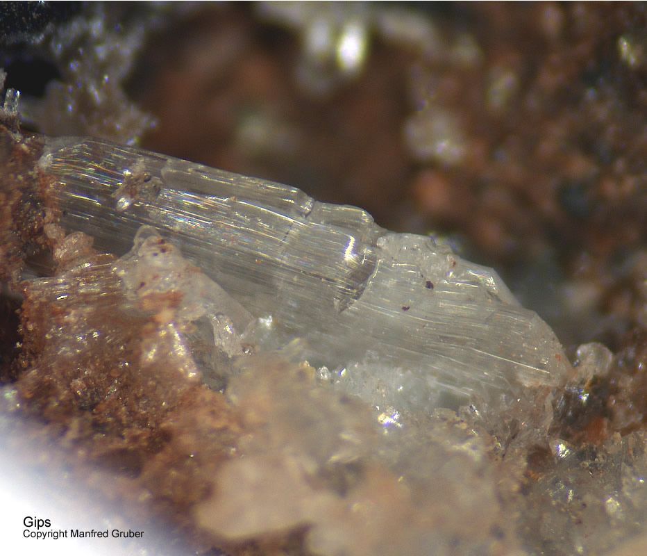 Grube Clara Mineralien Gips Schwarzwald