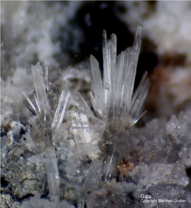 Grube Clara Mineralien Gips Schwarzwald