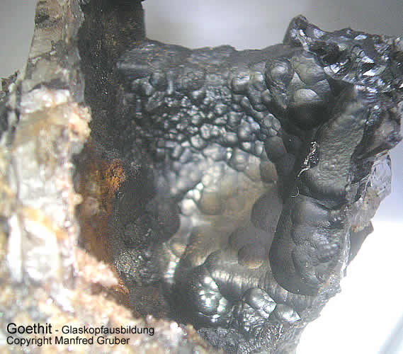 Grube Clara Mineralien Goethit Schwarzwald Hausach