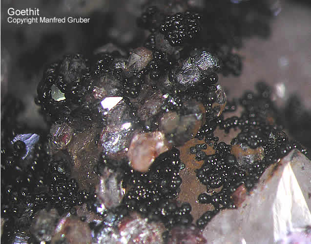 Grube Clara Mineralien Goethit Schwarzwald