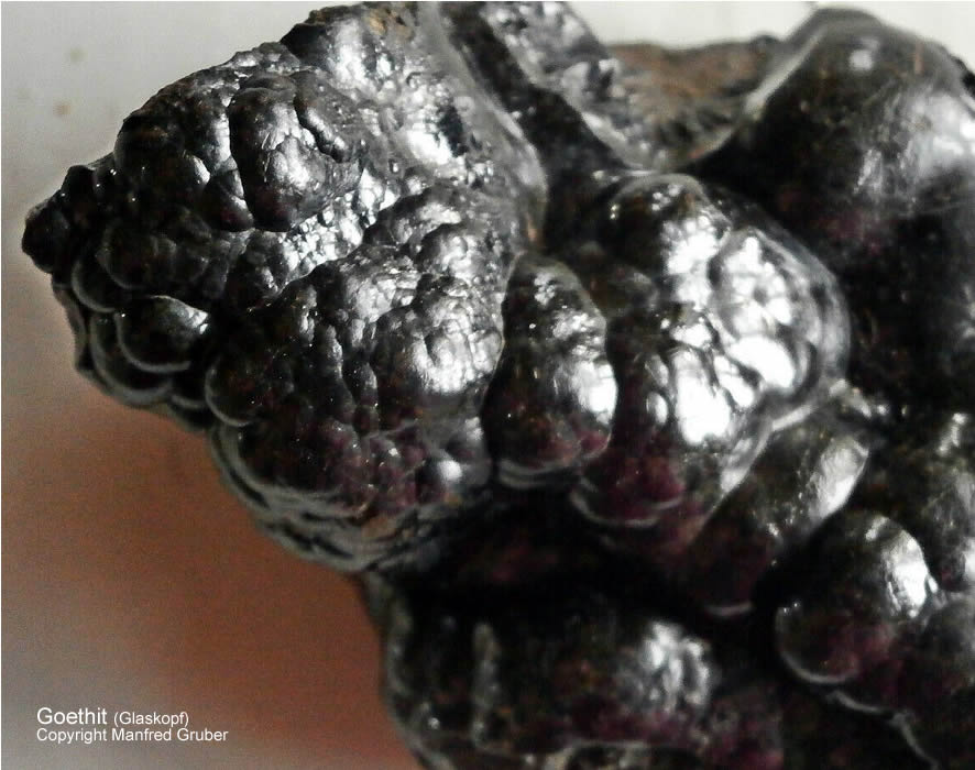 Grube Clara Mineralien Goethit Schwarzwald