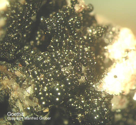 Grube Clara Mineralien Goethit Schwarzwald