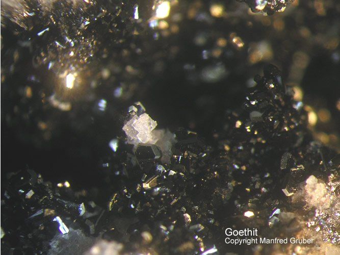 Grube Clara Mineralien Goethit Schwarzwald