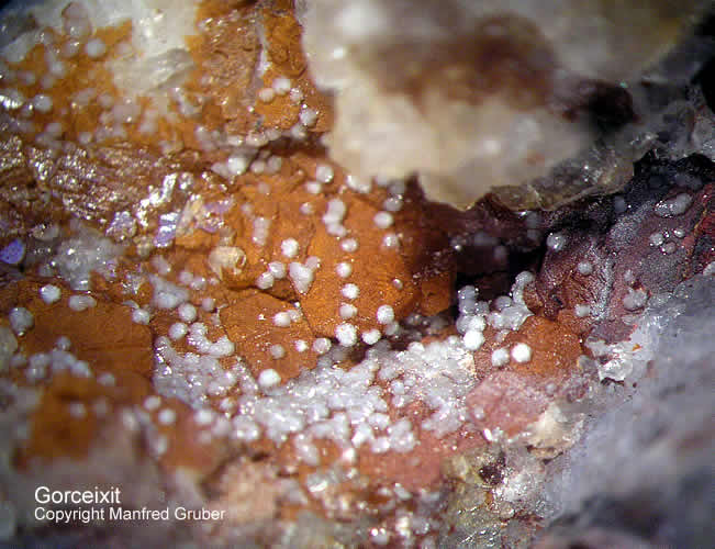 Grube Clara Mineralien Gorceixit Schwarzwald