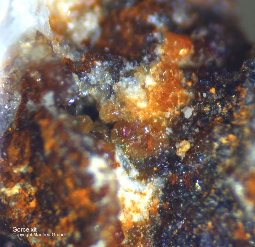 Grube Clara Mineralien Gorceixit Schwarzwald