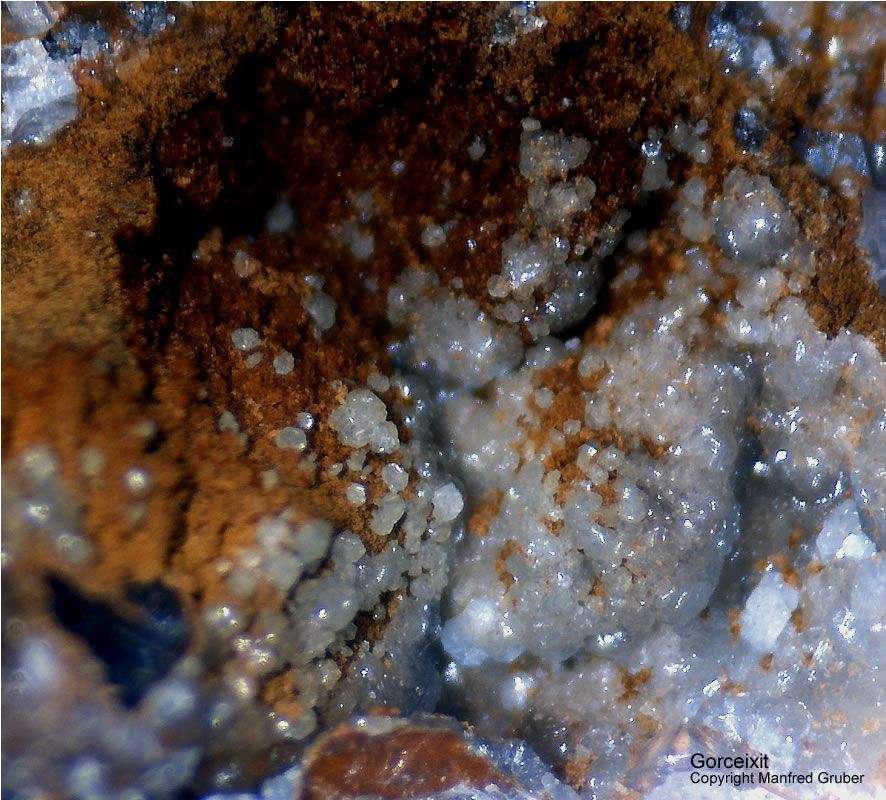 Grube Clara Mineralien Gorceixit Schwarzwald