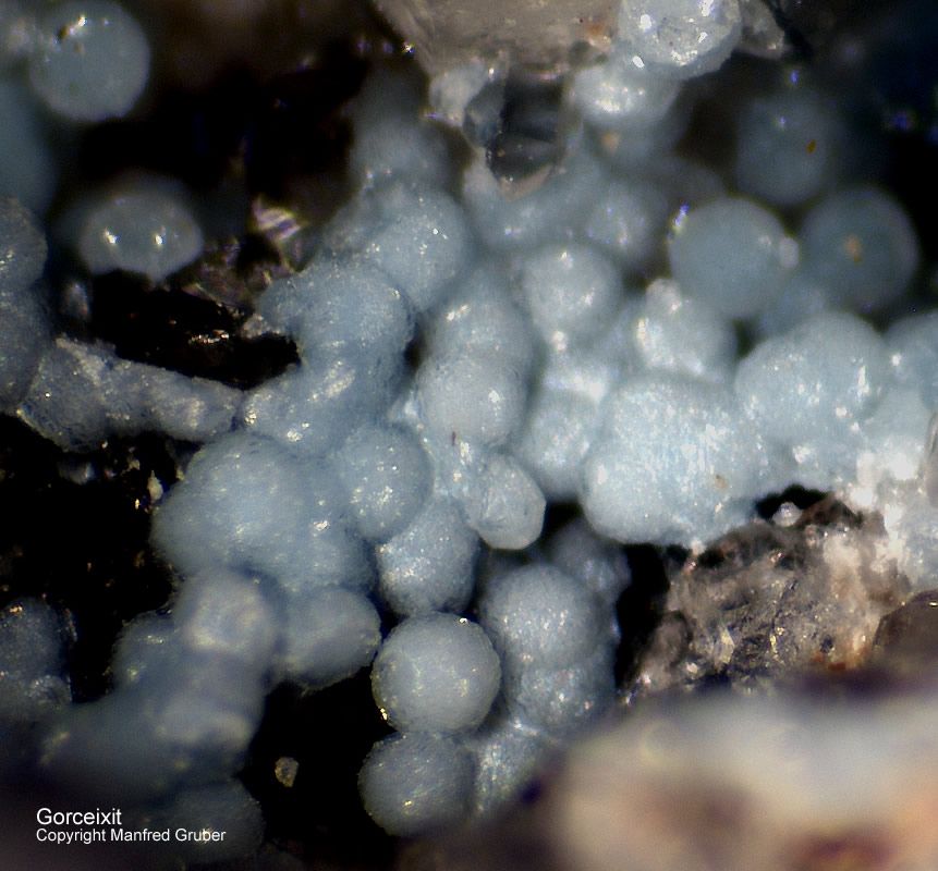 Grube Clara Mineralien Gorceixit Schwarzwald