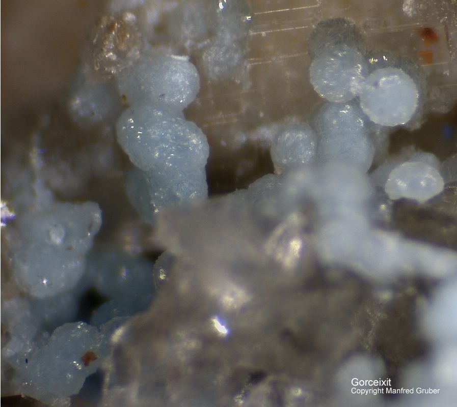 Grube Clara Mineralien Gorceixit Schwarzwald