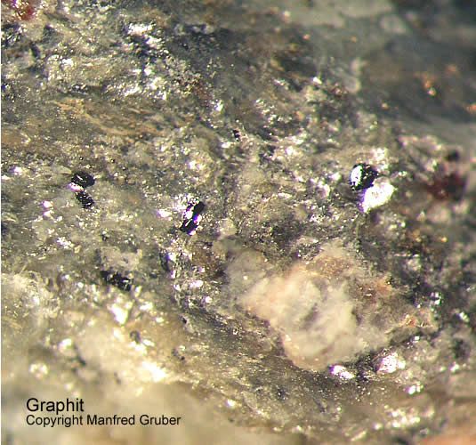 Grube Clara Mineralien Graphit Schwarzwald