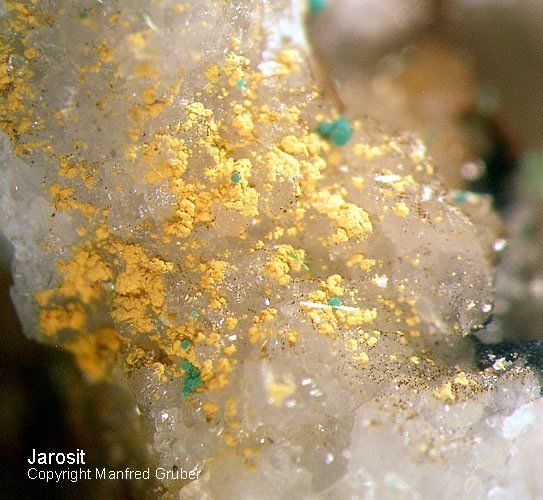 Grube Clara Mineralien Jarosit Schwarzwald Hausach