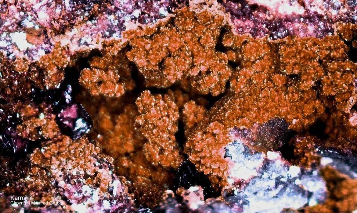 Grube Clara Mineralien Karminit Schwarzwald Hausach