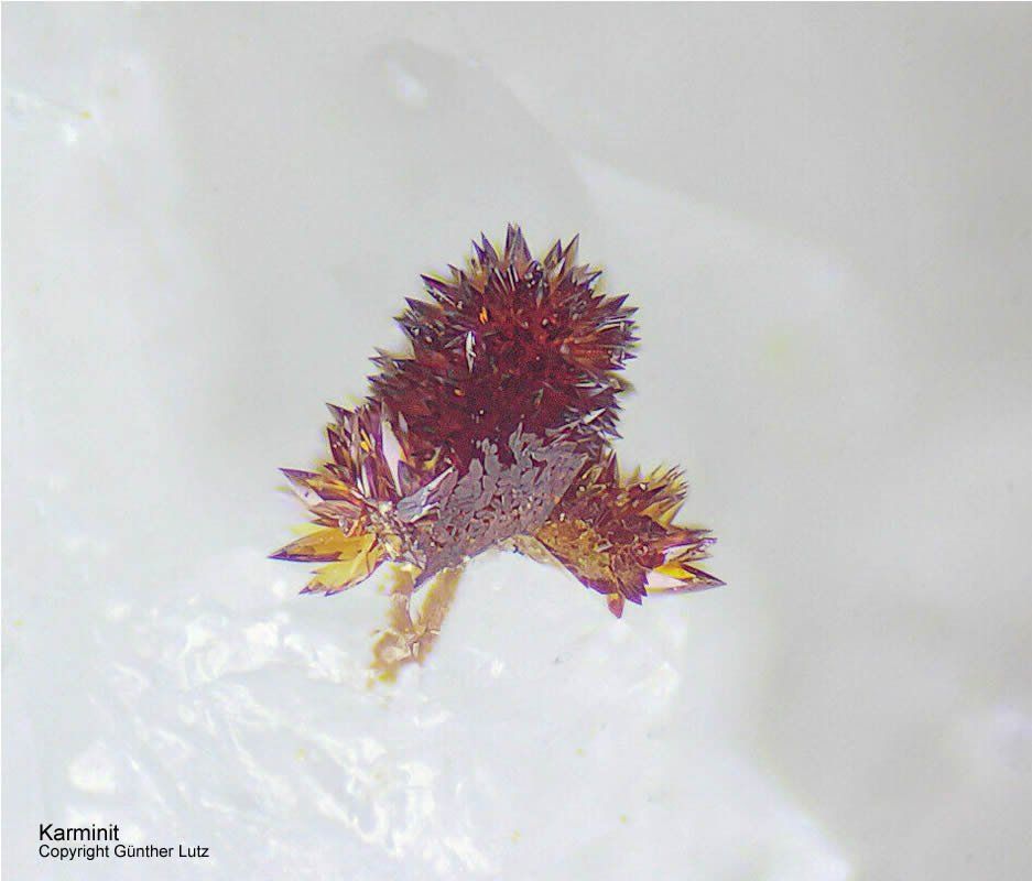 Grube Clara Mineralien Karminit Schwarzwald Hausach