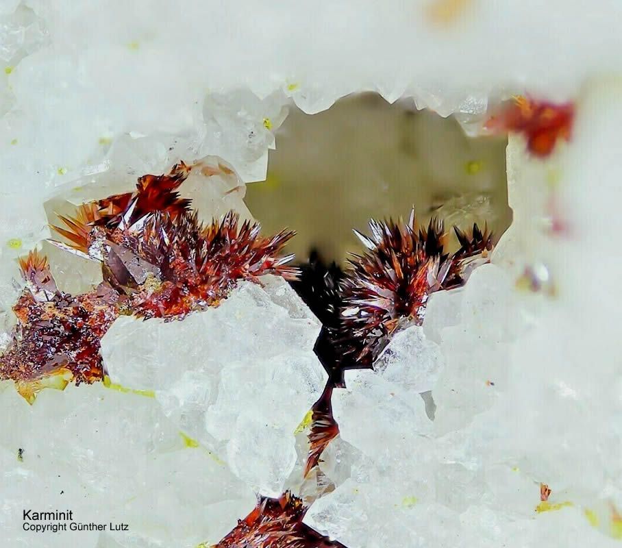 Grube Clara Mineralien Karminit Schwarzwald Hausach