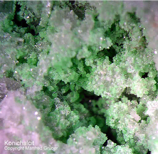 Grube Clara Mineralien Konichalcit Schwarzwald Hausach