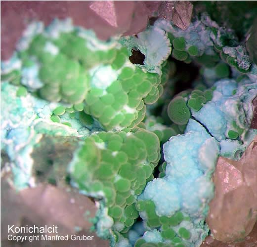 Grube Clara Mineralien Konichalcit Schwarzwald Hausach