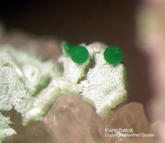 Grube Clara Mineralien Konichalcit Schwarzwald Hausach