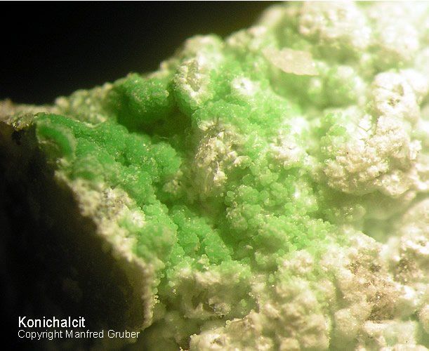 Grube Clara Mineralien Konichalcit Schwarzwald Hausach