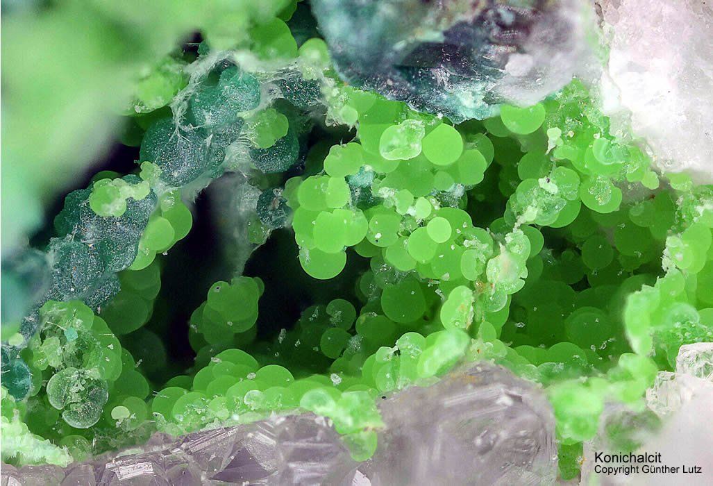 Grube Clara Mineralien Konichalcit Schwarzwald Hausach