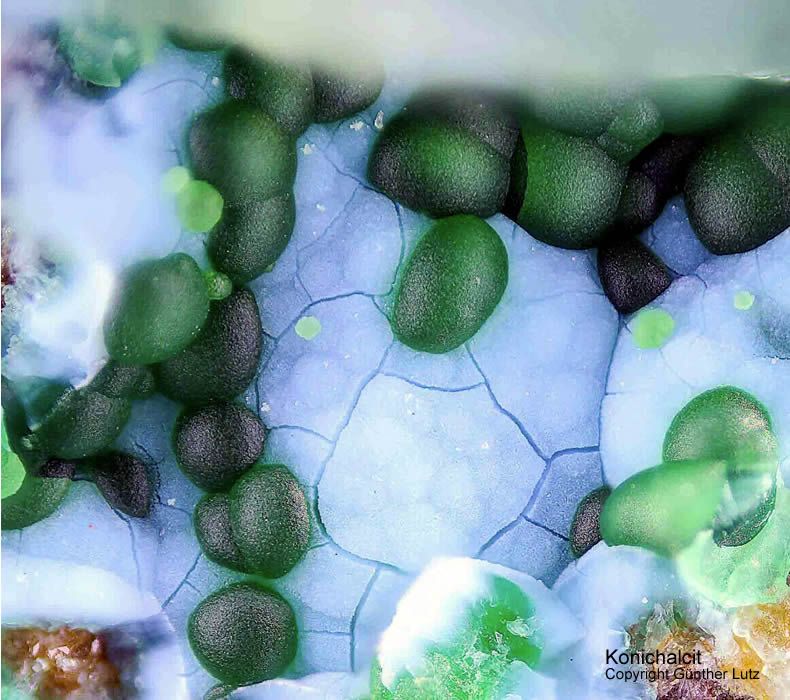 Grube Clara Mineralien Konichalcit Schwarzwald Hausach