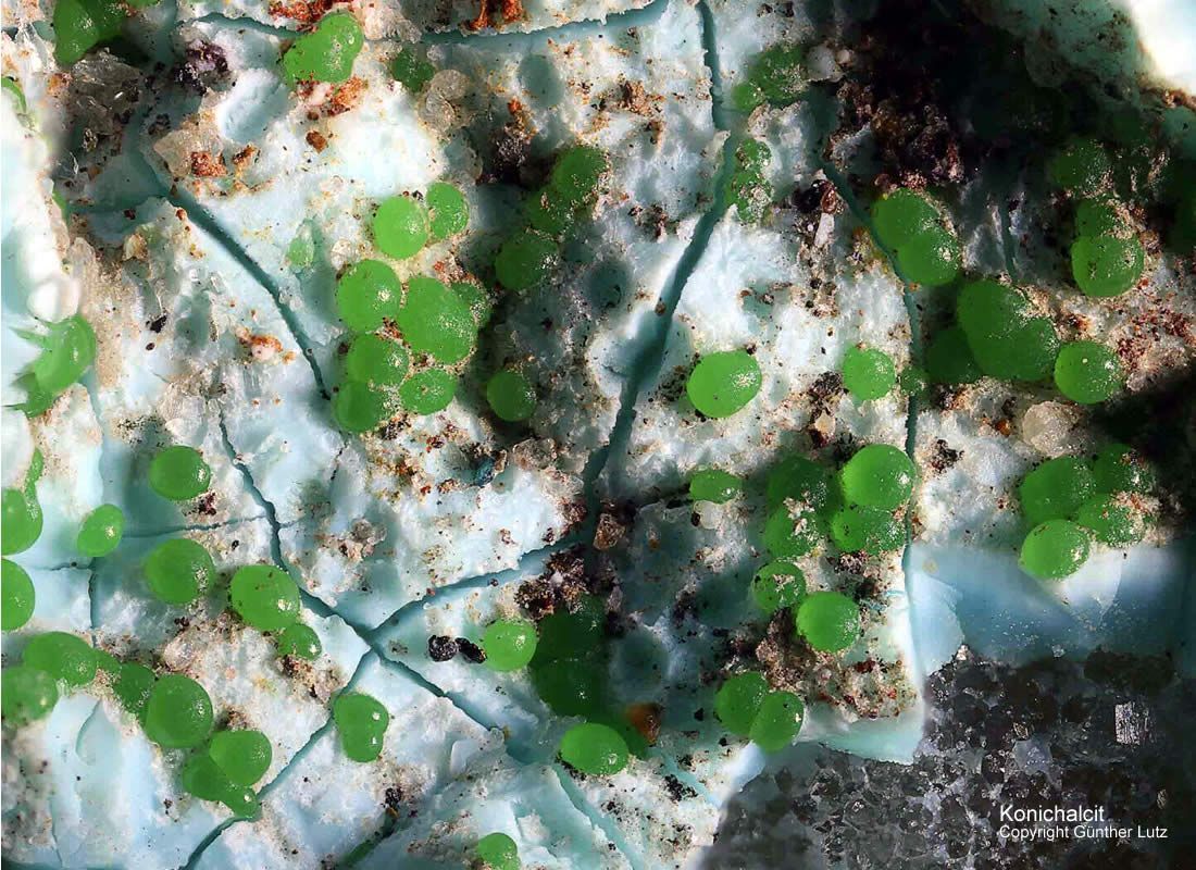 Grube Clara Mineralien Konichalcit Schwarzwald Hausach