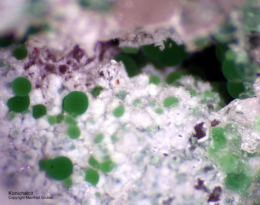 Grube Clara Mineralien Konichalcit Schwarzwald Hausach