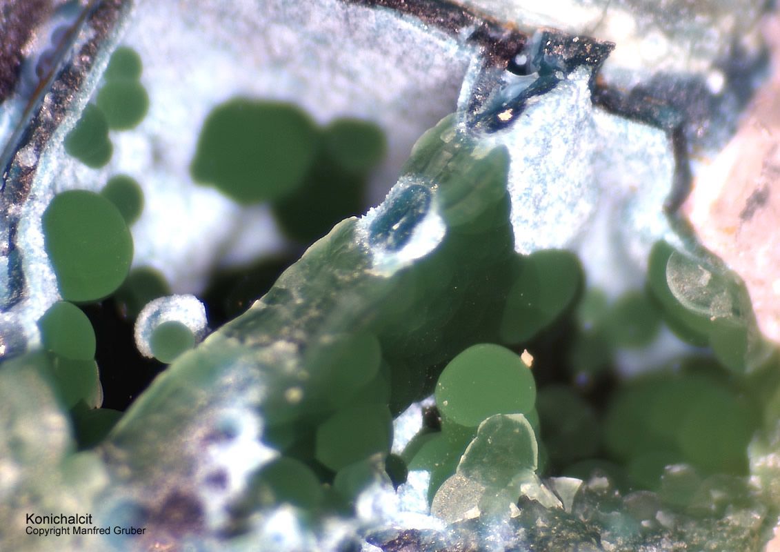 Grube Clara Mineralien Konichalcit Schwarzwald Hausach