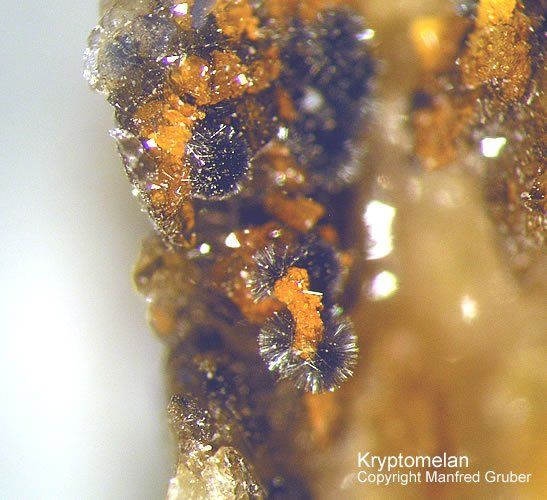 Grube Clara Mineralien Kryptomelan Schwarzwald Hausach