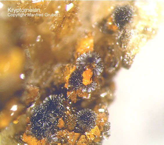 Grube Clara Mineralien Kryptomelan Schwarzwald Hausach