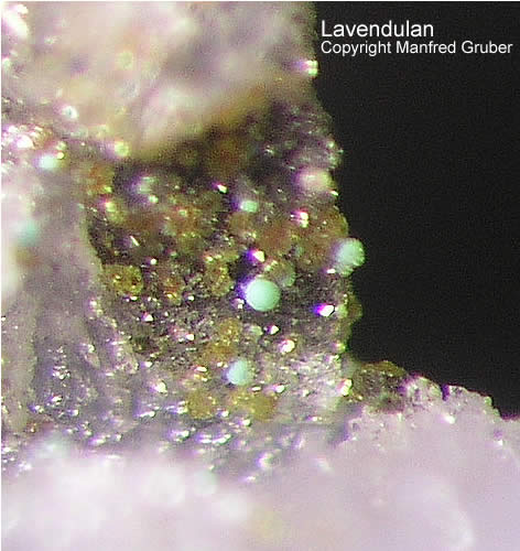 Grube Clara Mineralien Lavendulan Schwarzwald Hausach