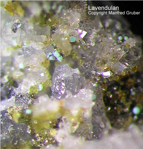 Grube Clara Mineralien Lavendulan Schwarzwald Hausach