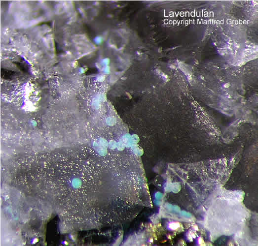 Grube Clara Mineralien Lavendulan Schwarzwald Hausach