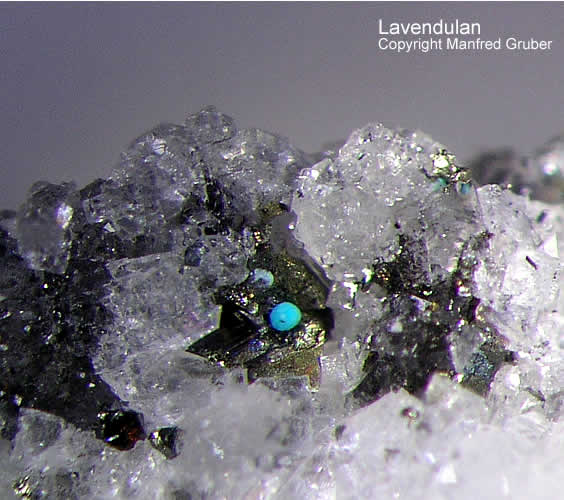 Grube Clara Mineralien Lavendulan Schwarzwald Hausach