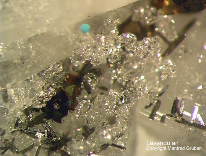 Grube Clara Mineralien Lavendulan Schwarzwald Hausach