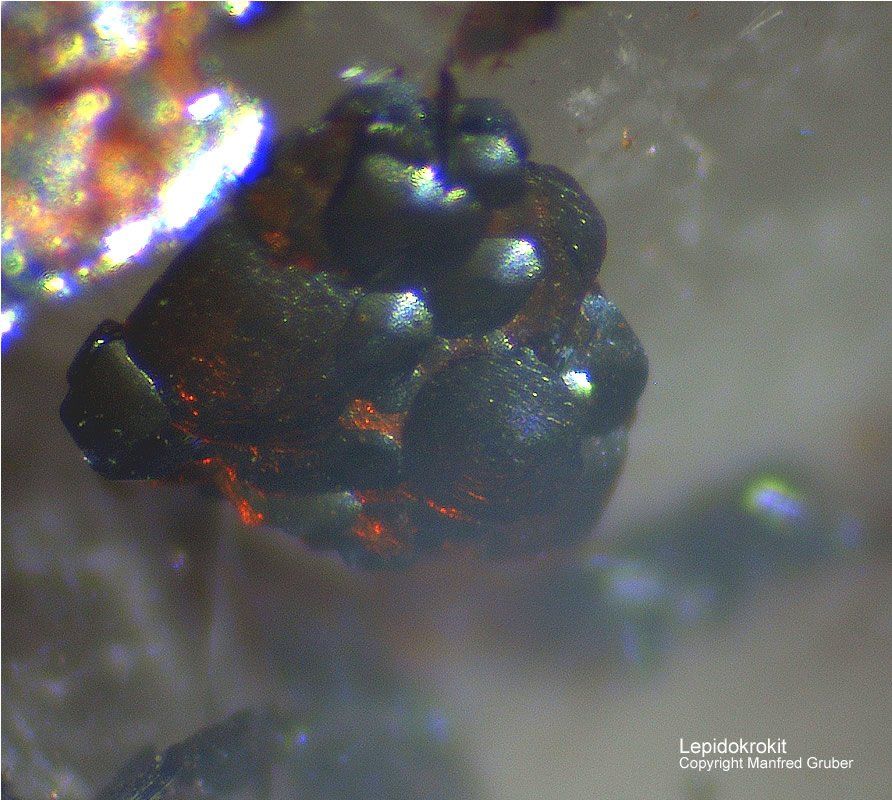 Grube Clara Mineralien Lepidokrokit Schwarzwald Hausach