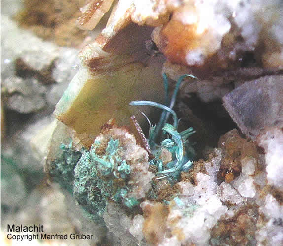 Grube Clara Mineralien Malachit Schwarzwald Hausach