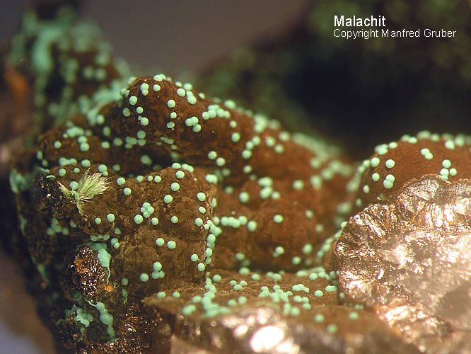 Grube Clara Mineralien Malachit Schwarzwald Hausach