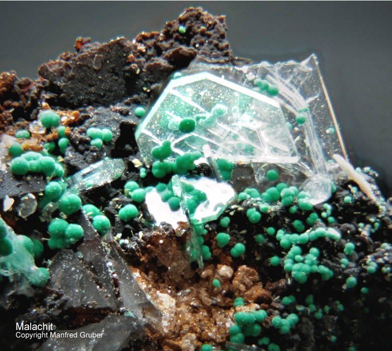 Grube Clara Mineralien Malachit Schwarzwald Hausach